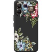 Прозорий чохол BoxFace Infinix Note 60 Pro Floral