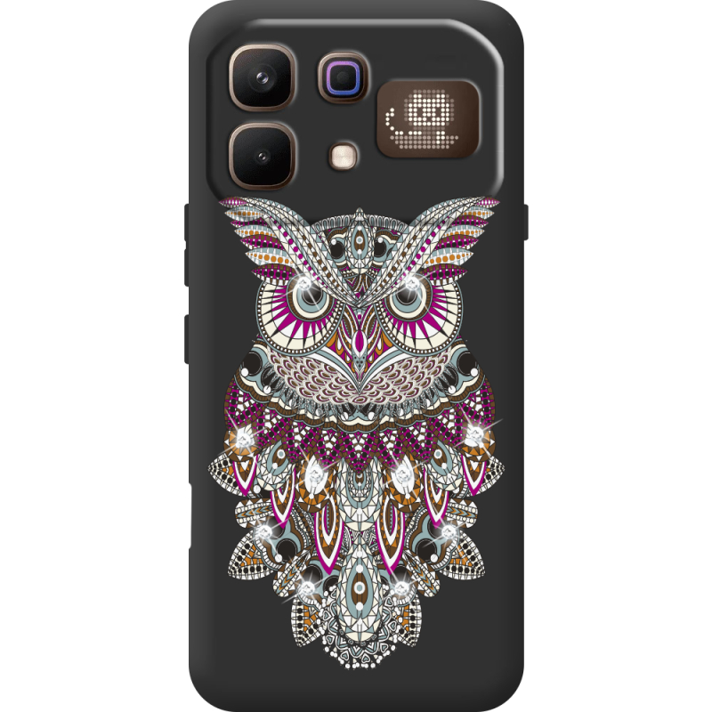 Чохол зі стразами Infinix Note 60 Pro Owl