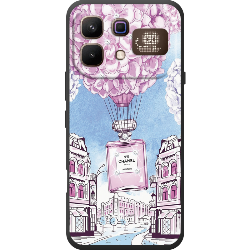 Чохол зі стразами Infinix Note 60 Pro Perfume bottle