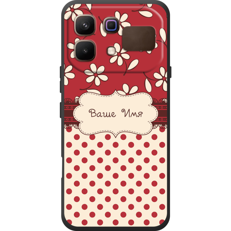 Чохол BoxFace Infinix Note 60 Именной Polka Dots