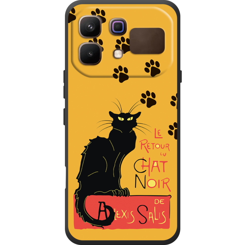 Чохол BoxFace Infinix Note 60 Noir Cat