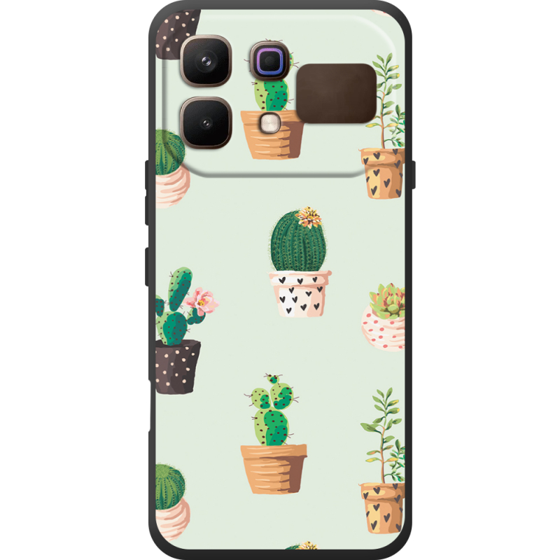 Чохол BoxFace Infinix Note 60 L-green Cacti
