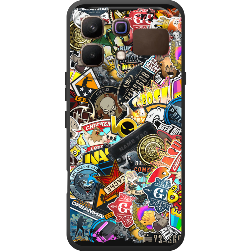 Чохол BoxFace Infinix Note 60 CS:Go Stickerbombing