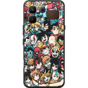 Чохол BoxFace Infinix Note 60 Anime Stickers