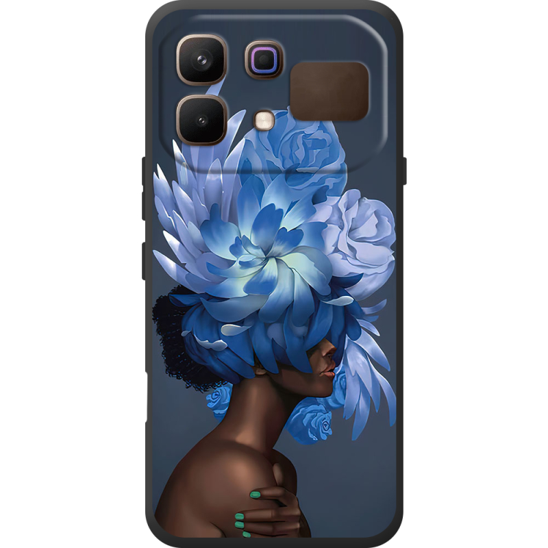 Чохол BoxFace Infinix Note 60 Exquisite Blue Flowers