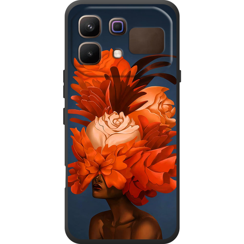 Чохол BoxFace Infinix Note 60 Exquisite Orange Flowers