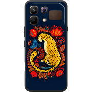 Чохол BoxFace Infinix Note 60 Petrykivka Leopard