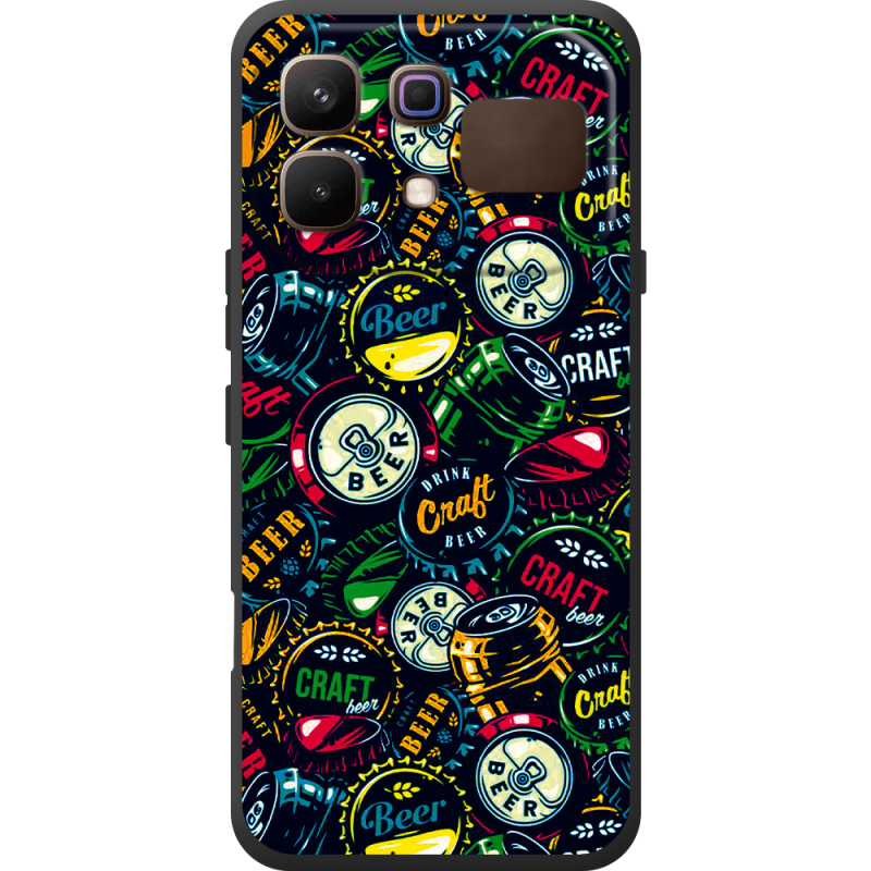 Чохол BoxFace Infinix Note 60 Bottle Caps