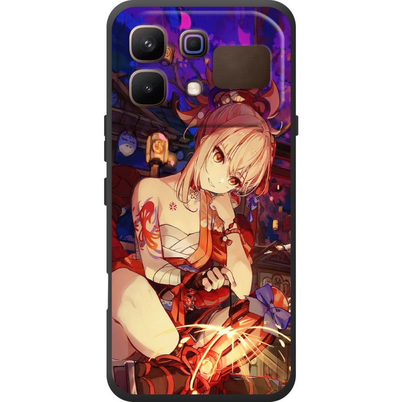 Чохол BoxFace Infinix Note 60 Genshin Ёимия с огоньком