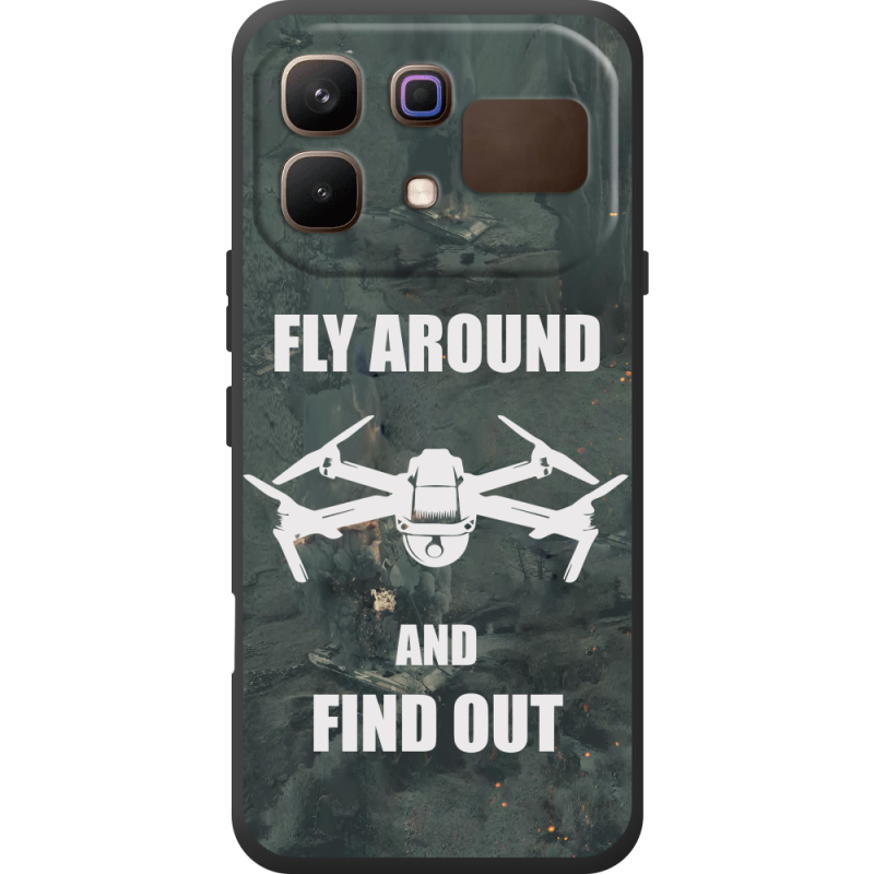 Чохол BoxFace Infinix Note 60 Дрон Fly Around