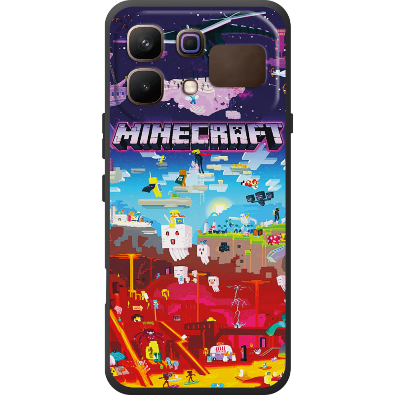 Чохол BoxFace Infinix Note 60 Minecraft World Beyond