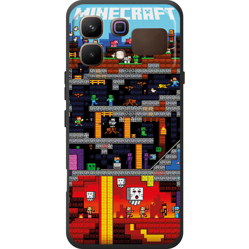 Чохол BoxFace Infinix Note 60 Minecraft Lode Runner