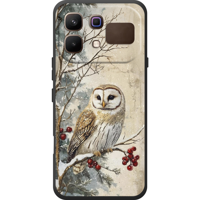 Чохол BoxFace Infinix Note 60 Christmas Owl