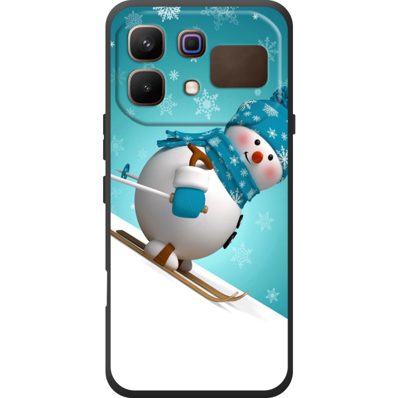 Чохол BoxFace Infinix Note 60 Skier Snowman