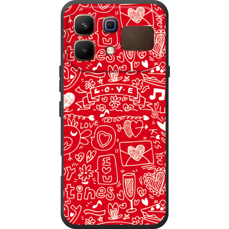 Чохол BoxFace Infinix Note 60 Happy Valentines