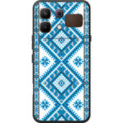 Чохол BoxFace Infinix Note 60 Блакитний Орнамент