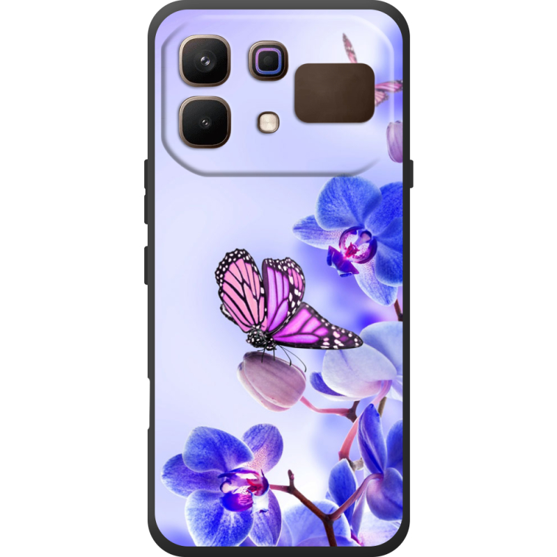 Чохол BoxFace Infinix Note 60 Orchids and Butterflies
