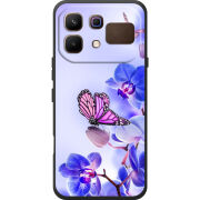 Чохол BoxFace Infinix Note 60 Orchids and Butterflies