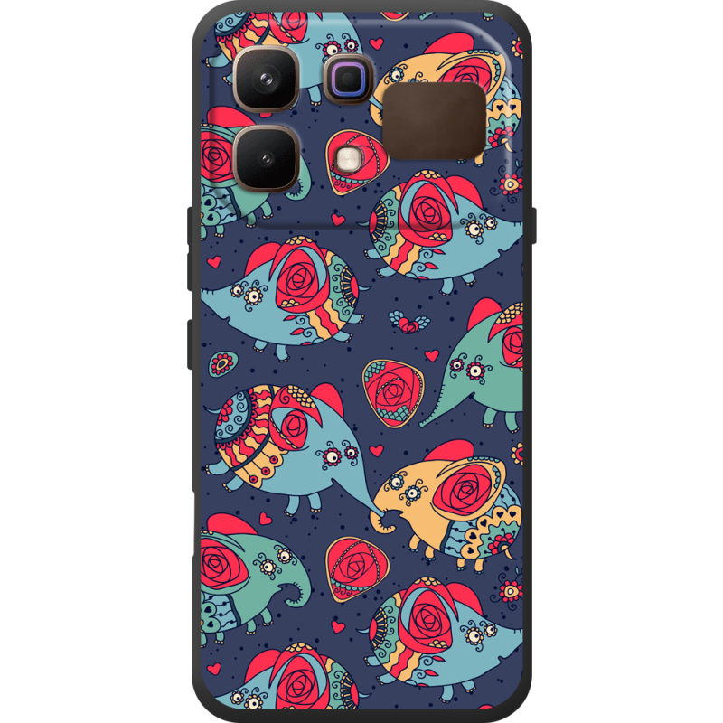 Чохол BoxFace Infinix Note 60 Flying Elephants