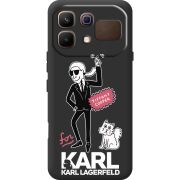 Чорний чохол BoxFace Infinix Note 60 For Karl