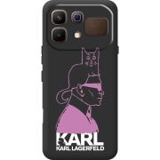 Чорний чохол BoxFace Infinix Note 60 Pink Karl