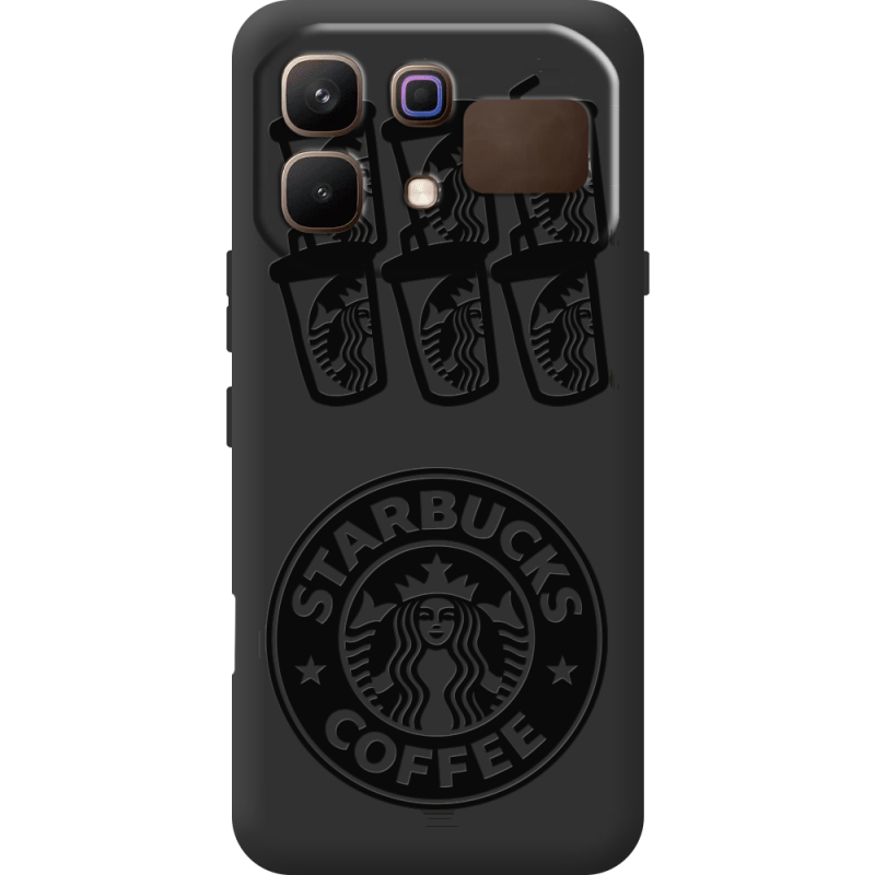 Чорний чохол BoxFace Infinix Note 60 Black Coffee