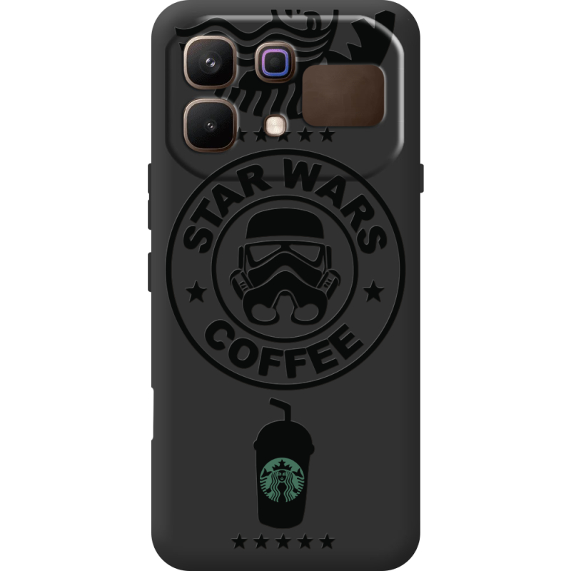 Чорний чохол BoxFace Infinix Note 60 Dark Coffee