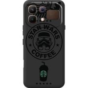 Чорний чохол BoxFace Infinix Note 60 Dark Coffee