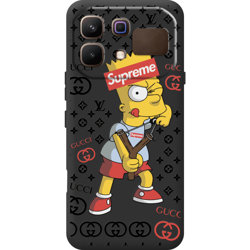Чорний чохол BoxFace Infinix Note 60 Yellow Fun