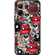 Чорний чохол BoxFace Infinix Note 60 Rock Graffiti
