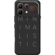 Чорний чохол BoxFace Infinix Note 60 Minimalistic