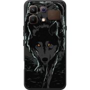 Чорний чохол BoxFace Infinix Note 60 Wolf