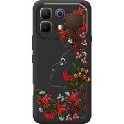 Чорний чохол BoxFace Infinix Note 60 3D Ukrainian Muse