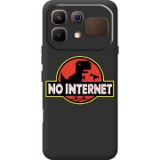 Чорний чохол BoxFace Infinix Note 60 No Internet