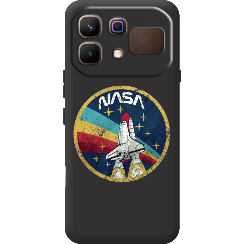 Чорний чохол BoxFace Infinix Note 60 NASA