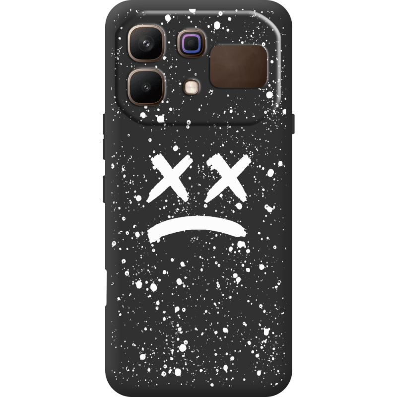 Чорний чохол BoxFace Infinix Note 60 Sad Way