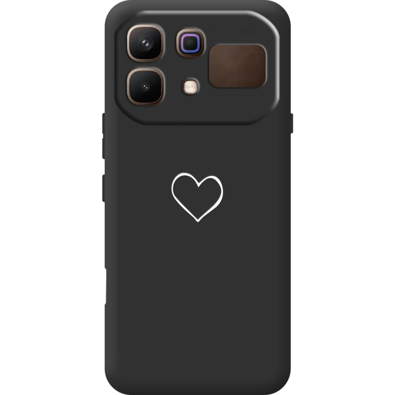 Чорний чохол BoxFace Infinix Note 60 My Heart