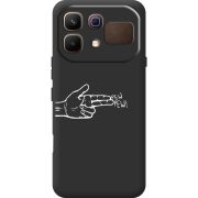 Чорний чохол BoxFace Infinix Note 60 Pew Pew