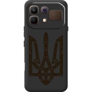 Чорний чохол BoxFace Infinix Note 60 Ukrainian Trident