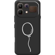 Чорний чохол BoxFace Infinix Note 60 Balloon
