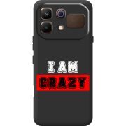 Чорний чохол BoxFace Infinix Note 60 I'm Crazy