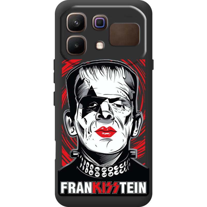 Чорний чохол BoxFace Infinix Note 60 Frankisstein