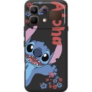 Чорний чохол BoxFace Infinix Note 60 Гавайський гість Stich