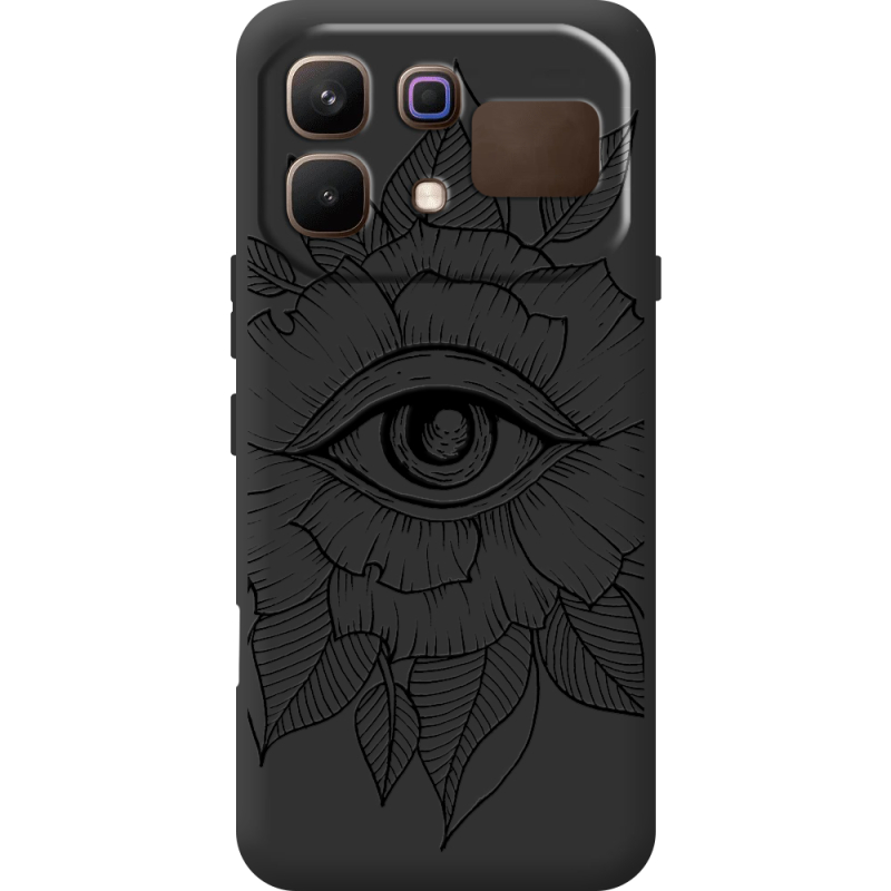 Чорний чохол BoxFace Infinix Note 60 Eye