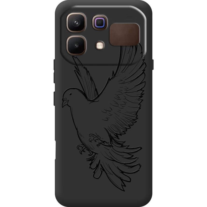 Чорний чохол BoxFace Infinix Note 60 Dove