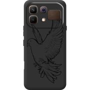 Чорний чохол BoxFace Infinix Note 60 Dove