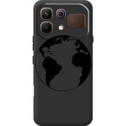 Чорний чохол BoxFace Infinix Note 60 Earth