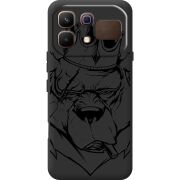 Чорний чохол BoxFace Infinix Note 60 Bear King