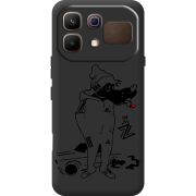 Чорний чохол BoxFace Infinix Note 60 