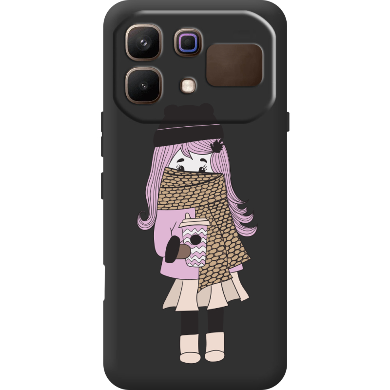 Прозорий чохол BoxFace Infinix Note 60 Winter Morning Girl